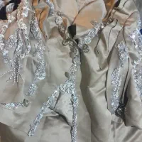 لباس مجلسی.سنگدوزی.شیک ودرخشان.|لباس|مبارکه, |دیوار