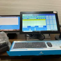 صندوق فروشگاهی در حد نو hp 2manitor