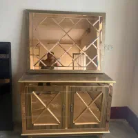 میز تلوزیون و اینه کونسول