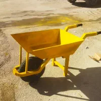 گاری دست سازمنقل چهارپایه بارنگ روغنی و عکس نمونه