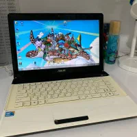 لپ تاپ ASUS سفید در حد صفر