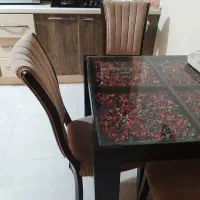 میز ناهاخوری|میز و صندلی غذاخوری|کیش, |دیوار