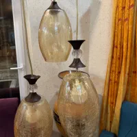 لوستر و میز صبحانه خوری