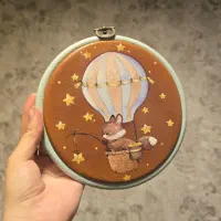 نقاشی رو چرم