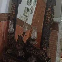 آیینه شمعدان شیک و سالم