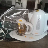چای ساز فقط چند بار اب جوش آوردیم همین با کاور|سماور، چای‌ساز، قهوه‌ساز|تهران, اتابک|دیوار