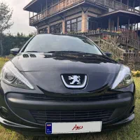 207 مدل 1400 tu5 مشکی|خودرو سواری و وانت|رشت, یخسازی|دیوار