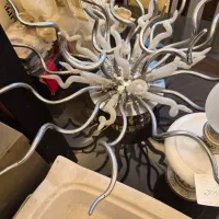 لوستر استیل فانتزی|لوستر و چراغ آویز|تهران, آجودانیه|دیوار