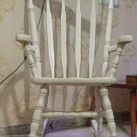 صندلی راک چوب