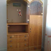 کمد چوبی سالم و بدون لقی