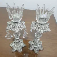 شمعدان تمام آلیاژ رنگ ثابت|صنایع دستی و سایر لوازم تزئینی|رشت, سعدی (تختی)|دیوار