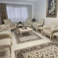 مبلمان هفت نفره + میز ناهار خوری 10 نفره + جلومبلی|مبلمان خانگی و میز عسلی|تهران, سازمان برنامه شمالی|دیوار