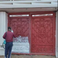 رنگ امیزی در وپنجره سایبون اشیای فلزی|خدمات پیشه و مهارت|سوسنگرد, |دیوار