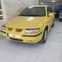 تاکسی سمند مدل ۸۴  شاسی پلم