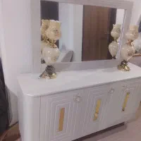 کنسول و آینه شمعدون
