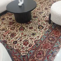 فرش دستبافت درجه یک تبریز مدل افشان ۹ متری