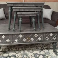 میزجلومبلی وسه عسلی
