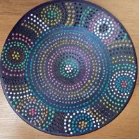 بشقاب تزیینی خیلی زیبا