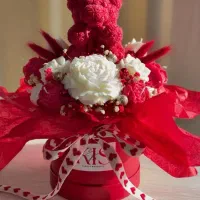 باکس گل شمعی ، شمع دستساز ، گیفت شمع برای مناسبتها