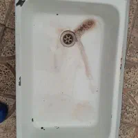 سینک چدنی قدیمی