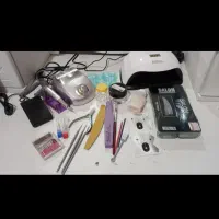 وسایل کاشت ناخن|آرایشی، بهداشتی، درمانی|جهرم, |دیوار