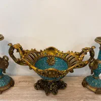 شمعدانی + میوه خوری|مجسمه، تندیس، ماکت|تهران, شهرک ولیعصر شمالی|دیوار