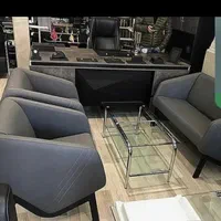 میز شل اداری + مبل پاندا +مدیریت صندلی توری منشی +|دفتر کار|ارومیه, |دیوار