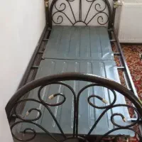 تخت خواب تک نفره اهنی