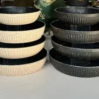 تابه تک دسته چدن گرانیت برند+EViZ