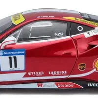 ماکت ماشین فلزی فراری 488 چلنج بوراگو Ferrari 488|کلکسیون و سرگرمی|تهران, استاد معین|دیوار