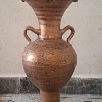 گلدان گلی سالم ارتفاع نیم متر
