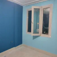 نقاشی ساختمان و درو پنجره