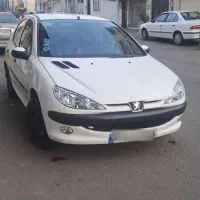 پژو206مدل89 تیپ ۲ سه لکه رنگ