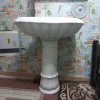 روشویی پایه دار مروارید بسیار تمیز|لوازم سرویس بهداشتی|تهران, بنی‌هاشم|دیوار