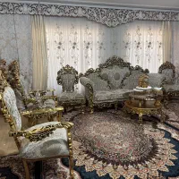 مبلمان سلطنتی ۹نفره|مبلمان خانگی و میز عسلی|هشتگرد, شهرک اداری|دیوار