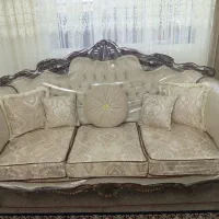 مبل سلطنتی چوب راش زیبا و شیک|مبلمان خانگی و میز عسلی|کرج, شهرک ولیعصر|دیوار