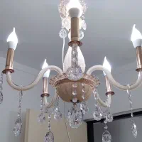 لوستر زیبای کریستال