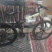 دوچرخه ۲۶ تاشو الان خریدمش در۳ ماه پیش ودوچرخه