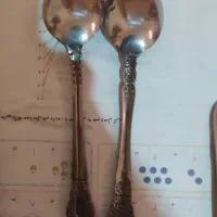 قاشق غذاخوری قدیمی|کلکسیون اشیاء عتیقه|مشهد, کشف|دیوار