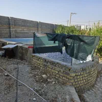 باغچه با امتیاز آب و برق|فروش زمین و ملک کلنگی|کازرون, |دیوار