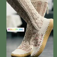 کفش قلاب بافی