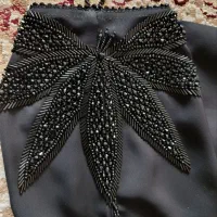 جواهر دوزی روی چادر عربی