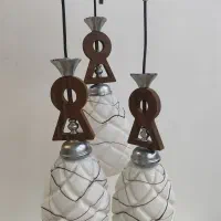 لوستر سه شعله نو|لوستر و چراغ آویز|قم, شهرک فاطمیه|دیوار