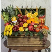 تزئین میوه آجیل یلدایی