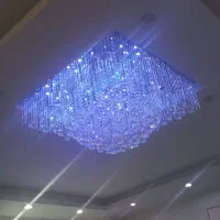 لوستر کریستال کنترلی|لوستر و چراغ آویز|کرج, گوهردشت|دیوار