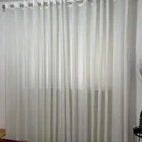 حریر پرده سفید ترک شاین