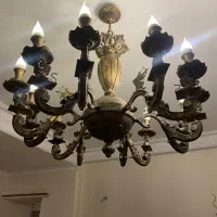 ۲ عدد ۱۲ شاخه و یک عدد ۶ شاخه و ۲ دیوارکوب ۲ شاخه|لوستر و چراغ آویز|تهران, زعفرانیه|دیوار