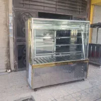 یخچال مکعبی ویترینی ارتفاع بلند تمام استیل|فروشگاه و مغازه|نسیم‌شهر, |دیوار