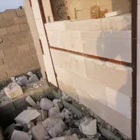 دیوارچینی آجر هبلکس بلوک. لیکا. اسکلت. کف سازی|خدمات پیشه و مهارت|بندر انزلی, چهارفریضه|دیوار