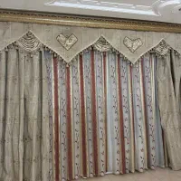 پرده  و دالبر پذیرایی و اتاق توافقی|پرده، رانر، رومیزی|لنجان, |دیوار